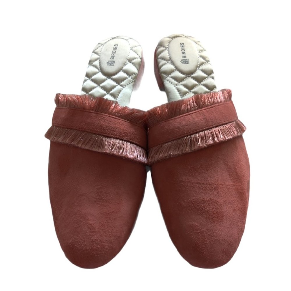 Birdies Ani Slide Fringed Mule Flat - Picture 3 of 8